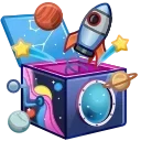 🤡 emoji Jack in the box | @Gift_Alerts Telegram sticker 14 of 58