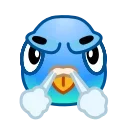 😤 emoji Pigeon Emoji @TgSticker Telegram sticker 16 of 40