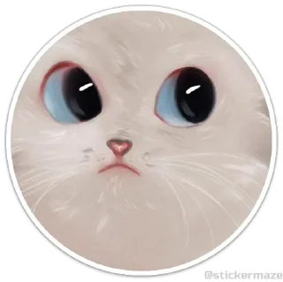 Sticker from Котокружочки @colored_emotions