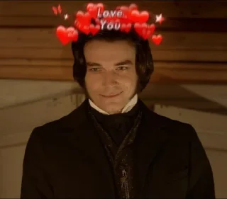 ❤️ emoji 🖤"Бесы" Достоевского🖤 Telegram sticker 19 of 62