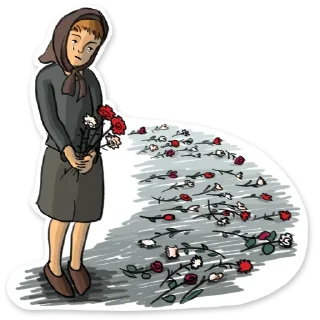 😢 emoji Жыве Беларусік Telegram sticker 16 of 20