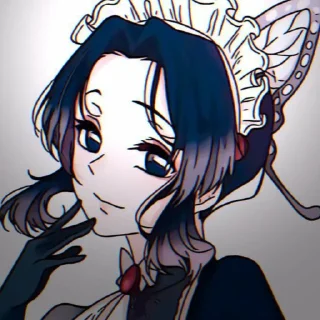 🦋 emoji 🦋shinobu kocho🦋 Telegram sticker 6 of 86