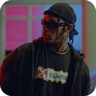 🔥 emoji Travis Scott ➩ @Earth928B Telegram sticker 11 of 50