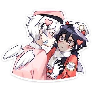 😘 emoji Ивэлтин и Юшио без @TgSticker Telegram sticker 14 of 37