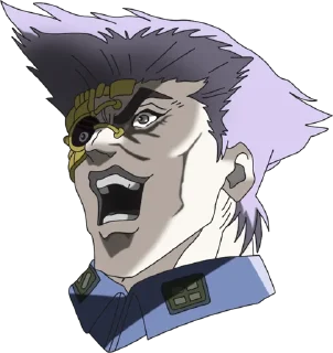 🦾 emoji Jojo`s Bizarre Memes Telegram sticker 20 of 36