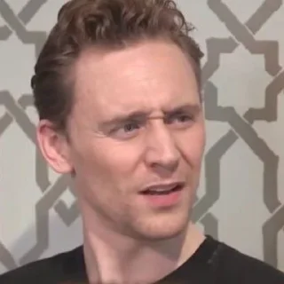 Sticker from Tom Hiddleston (by @nichieq)