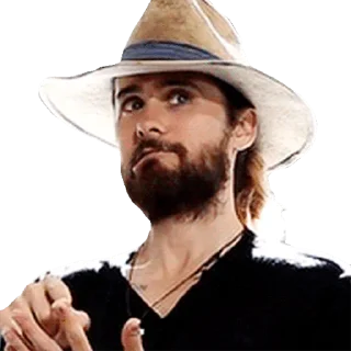 🤔 emoji Some Jared Leto Telegram sticker 4 of 38