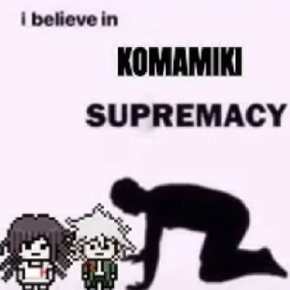 Sticker from @komamikidaily @nagetss28