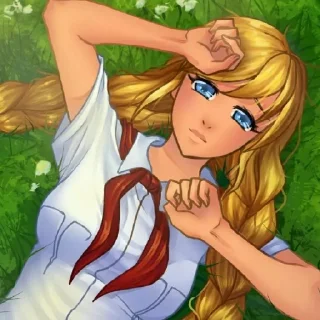 😄 emoji Славя Ясенева.  @ArtamZx Telegram sticker 23 of 60
