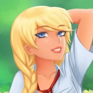 😄 emoji Славя Ясенева.  @ArtamZx Telegram sticker 6 of 60