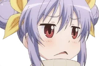 😟 emoji БОЛЬШЕ ⇨ @EVERYSTICK АНИМЕ ANIME TG ТГ Telegram sticker 18 of 54