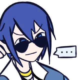Sticker from синий ушлепок