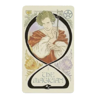 Sticker from ethereal visions tarot ⟡ @psycheschest
