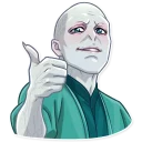Sticker from Lord Voldemort