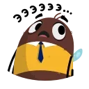 🤨 emoji Шмель Олег (@TgSticker) Telegram sticker 15 of 48