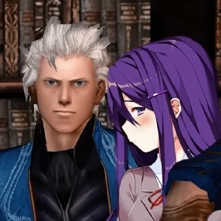 Sticker from Devil may cry