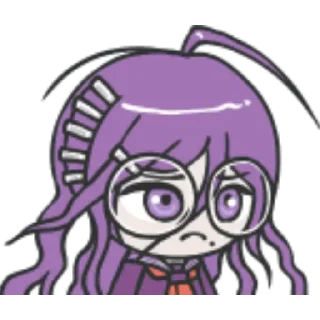 😄 emoji «°  .·•° .— Toko  Fukawa♡» Telegram sticker 18 of 56
