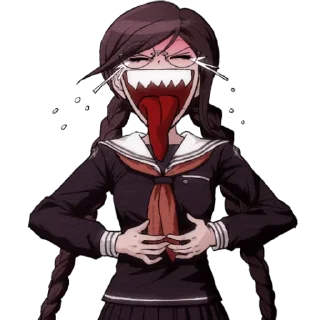 😂 emoji Toko Fukawa & Genocide Syo Telegram sticker 18 of 62