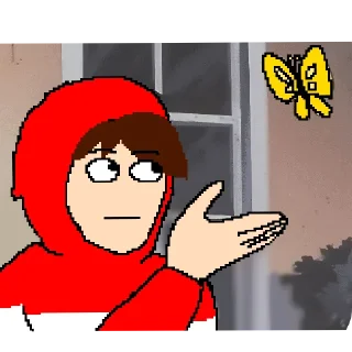 👍 emoji Пон рисует Telegram sticker 16 of 69