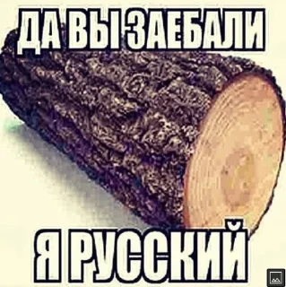 🪵 emoji я устала Telegram sticker 5 of 31