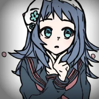 💧 emoji Макомо Telegram sticker 16 of 32