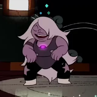 💃 emoji Amethyst by @createvety Telegram sticker 16 of 35