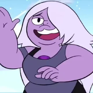 👋 emoji Amethyst by @createvety Telegram sticker 21 of 35