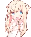 😘 emoji NEKOMIMI-MiA :: @line_stickers Telegram sticker 23 of 120