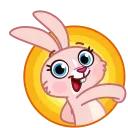 😉 emoji Mia Bunny Telegram sticker 22 of 30