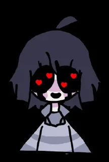 😍 emoji Core!Frisk Telegram sticker 14 of 17