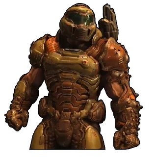 🤟 emoji DOOM SLAYER Telegram sticker 4 of 16
