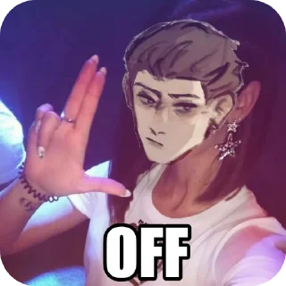 ✋ emoji SHARDS OF DREAMS Telegram sticker 6 of 79