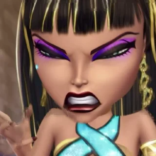 😠 emoji MONSTER HIGH ♥️💀 Telegram sticker 11 of 36