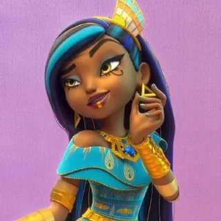 👑 emoji Monster high G3 Part 2 Telegram sticker 15 of 86