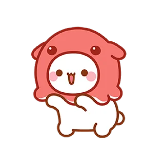 😱 emoji Lovely Tuji 5 @SbornikStickers Telegram sticker 9 of 49