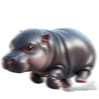 Sticker from Бегемотик → @emojiprems
