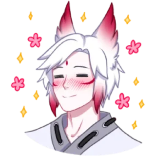 🥰 emoji Хидэ by @offstikbot Telegram sticker 22 of 41