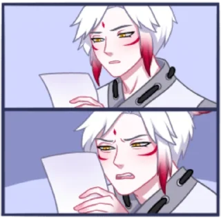 😣 emoji Хидэ by @stikeru7777 Telegram sticker 13 of 41