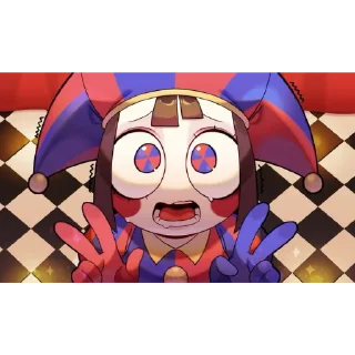 👄 emoji 2 Помни pomni @speedruner3210 Telegram sticker 16 of 120