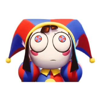 😳 emoji POMNI Telegram sticker 22 of 67