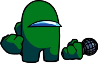 🟩 emoji Green Vs Impostor v4 https://t Telegram sticker 8 of 100