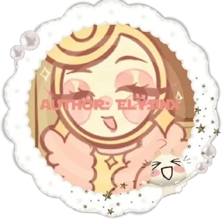 🌟 emoji ૮𓈒  𝆹𝅥 𝆭  ִ۫  Ᏽᥣisᴛᥱᥒ! 🎀 .  ִ۫ Telegram sticker 24 of 24