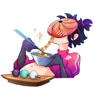 😋 emoji Akatsuki Stavi Telegram sticker 9 of 17