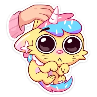 ☹️ emoji Кэнди Кэт :: @stickroom Telegram sticker 23 of 48