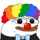 🙂 emoji White Honka Telegram sticker 16 of 41
