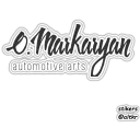 Sticker from automotive arts
