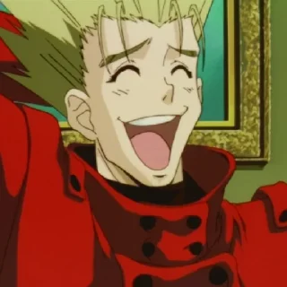 😄 emoji Trigun Telegram sticker 9 of 46