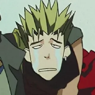 😭 emoji Trigun!! Telegram sticker 22 of 109