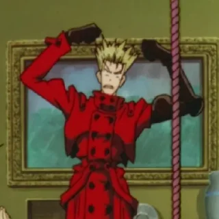 💪 emoji Trigun!! Telegram sticker 23 of 109
