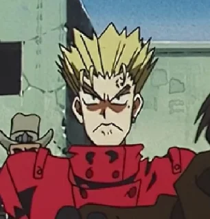😠 emoji Trigun!! Telegram sticker 5 of 109